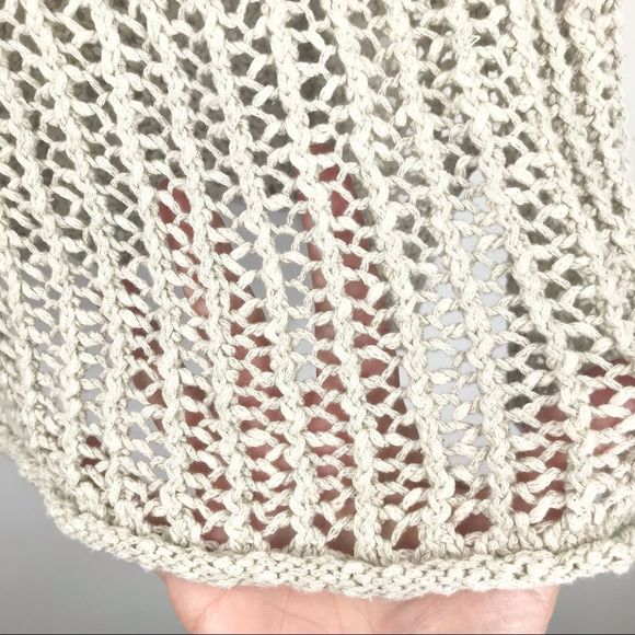 Aerie Cream/Tan Knit Mini Tank Dress or Cover-up - Picture 5 of 9